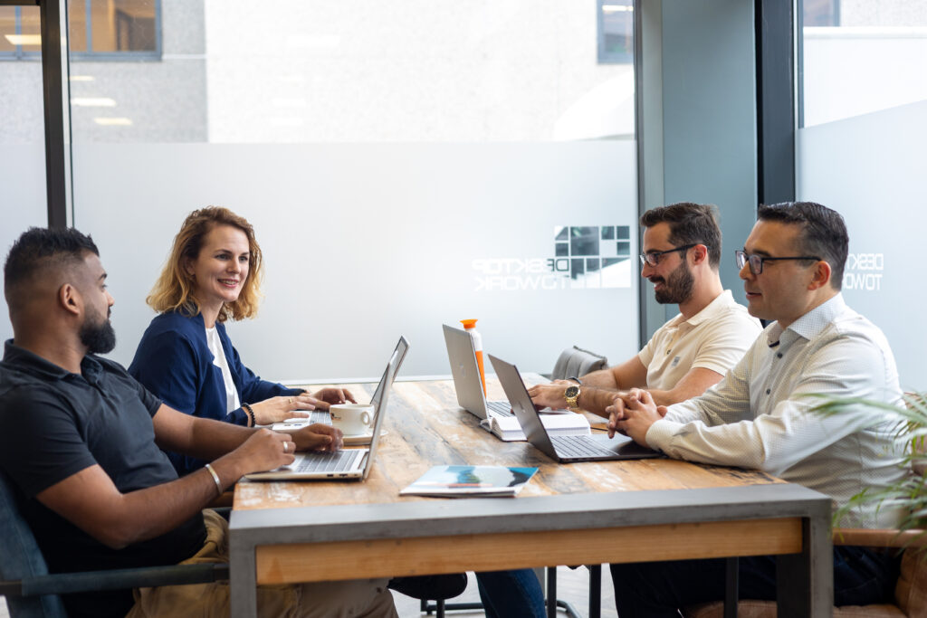 Overleg over servicemanagement en IT-dienstverlening